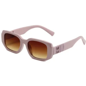 Designer Sunglasses Lunette De Soleil Famous Luxury Brands Stylish Fashion Square Rectangle Frame Trendy for Women Men lentes sol sunglasses brand luxury lentes sol lunettes d