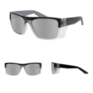 Designer Z87.1 Custom Logo PC Frame Side Shield Safety Sunglasses Men Women