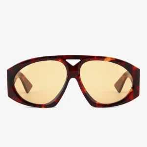 Double Bridge Sunglasses For Women Wide Temples Retro Design Oversized Frames CR39 Acetate Sunglasses Men