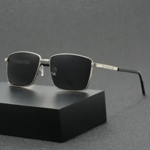 Driver’s Driving Sunglasses for Men Square Frame UV Protection Polarized Sunglasses for Men