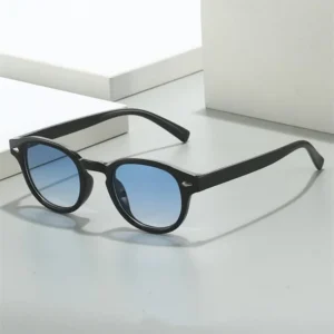 Driving Eyewear Vintage Oval UV400 Protection Sun Glasses Bolt Arrow Design Sunglasses