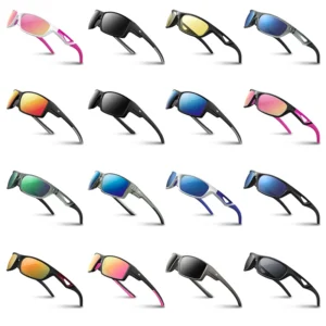 Driving Shades Polarized Sports Sunglasses for Men TR90 Unbreakable Frame