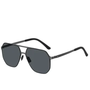 Driving Sunglasses Light and Thin Super Elastic Stainless Steel Nylon Polarized Sunglasses for Men