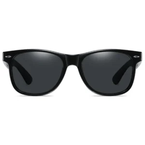 Driving Sunglasses Square Frame Sun Glasses New Fashion Eyewear PC Black Frame Men Polarized Sunglasses