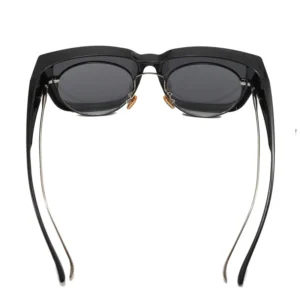 Driving Sunglasses Unisex Classic Polarized UV400 Full Frame Myopia Compatible Night Vision Eyewear