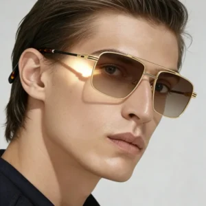 Driving Sunglasses with Metal Polarized Design Luxury