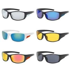 Durable Yellow Night Vision Driving Glasses Factory Supplied Anti-Glare Sunglasses for Men Women