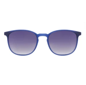 ECO Bio TR TAC Polarized Solid Square Full-Rim Optical Sunglasses for Unisex Adults Clip-On Shades