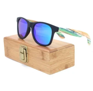 ECO Friendly Custom Logo Bamboo Wooden Sunglasses Shades