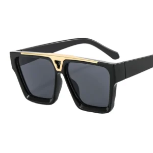 EISHEE 6005 New Sunglasses Unique Oversized Plastic Metal Designer Shades Custom Women Men Retro Fashion Sun Glasses UV400