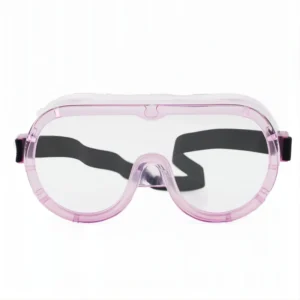 EN166 Certified PVC Lens Safety Goggles Anti Fog UV Protection Industrial Safety Glasses With Polycarbonate Lenses