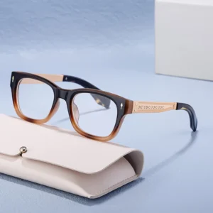 Embossed Luxury Sunglasses Frames Patchwork Strong Optical Frame with AC Lens Material