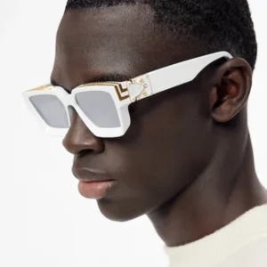 European American Millionaire Style UV400 Full Frame Sunglasses Unisex Fashion Internet Celebrity Square Frame Trendy