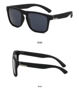 European American Style Men’s Sports Polarized UV400 Full Frame Sunglasses D731 Fashionable Elastic Lacquer Cycling Driving