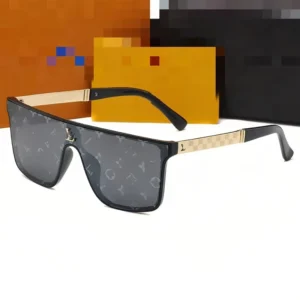 European American Trendy UV400 Sunglasses 8286 Big-Frame Elliptical Unisex Glasses