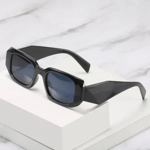 European Retro Square-framed Full Rim UV400 Protection Custom Luxury Designer Men’s Women’s Sunglasses for Outdoor