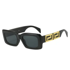 European and American Square Plastic Frame Women Sunglasses Custom Fashion Sun Glasses Men