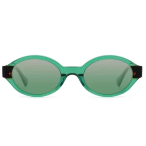 Exquisite Retro Acetate Round Frame Sunglasses with Fashionable Texture and Versatile Design