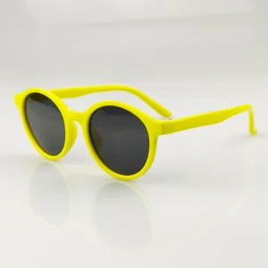 Eyewear TR90 Soft Sunglasses Children’s Sunglasses Sunshade Baby Sunglasses Rubber UV400 Protect Eyes Boy Girl