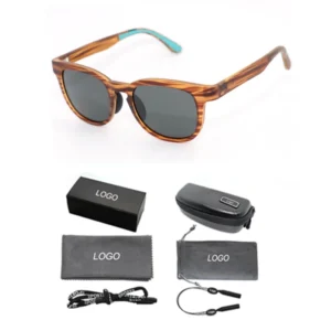 Factory Cozy Tortoise Design Frame Eyewear UV400 Glass Lenses Outdoor Driving Women Gifts Custom Logo Fishing Sunglasses for Men