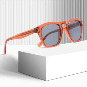 Factory Custom Logo Polarized Custom logo Acetate Sunglasses Classic Retro UV400 TR Frame Acetate Sunglasses Men Women