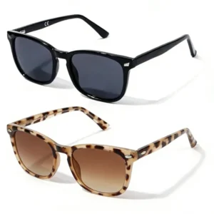 Factory Customized Full Rim Retro Versatile TR90 Frames Fashionable Sunglasses and UV400 Reading Glasses