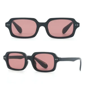 Factory Direct New Arrival Sunglasses Unisex Retro Square Frame Versatile UV Protection Cross Border Sunglasses