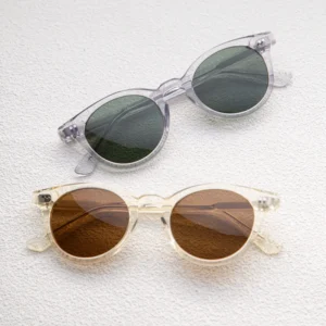 Factory Direct Sales Custom Fashionable Designer Sunglasses Unisex Crystal Acetate Fiber