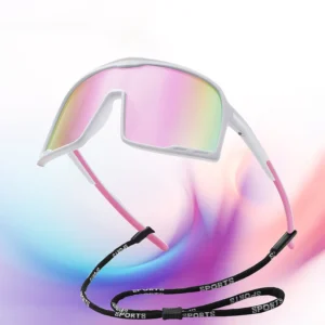 Factory Direct Sales New 3083 Windproof Sand Outdoor Sports Sunglasses Polarizing TAC Riding Protection Adults White PC Frame