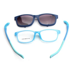 Factory Kids Silicone Sunglasses New Design Fashion Multicolor Polarized Clip On Sunglasses Eyeglasses for Kids