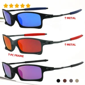Factory New Arrivals UV Protection Men’s Wrap Around Anti Glare Mirror Lens Outdoor Sports Cycling Running Glasses Sunglasses