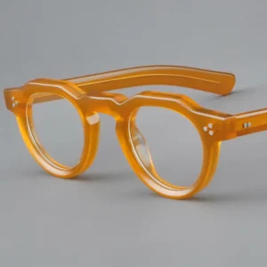 Fashion Acetate Retro Glasses 8013 Myopia-Compatible Frames
