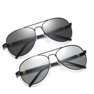 Fashion Anti-glare Driving Polarized Sunglasses UV400 Photochromic for Men Women