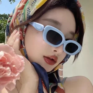 Fashion Candy Color Sunglasses Oval Frame Customize Eyewear