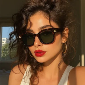 Fashion Cat Eye Frame Sunglasses Custom LOGO UV400 European&American Metal Modern High Quality Designer Sunglasses Women