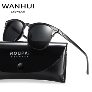 Fashion Classic Black Sunglasses Frame PC Sun Glasses for Unisex Women Men