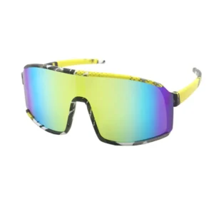 Fashion Classic Colorful Polarized Sunglasses Personalized Full Frame Men’s Women Windproof Cycling Sunglasses