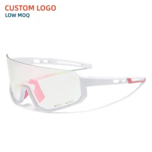 Fashion Design Custom Logo TR90 Frame Oversized Men Women’s Outdoor Photochromic Polarized Sports Sunglasses