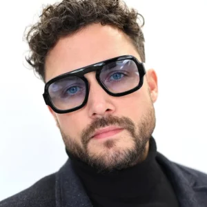Fashion European American Style Square Frame Full Frame UV400 Sunglasses Unisex Driving Sun Protection Customize