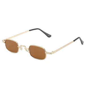 Fashion Frame Metal Sunglasses with UV400 Protection Premium Sunglasses