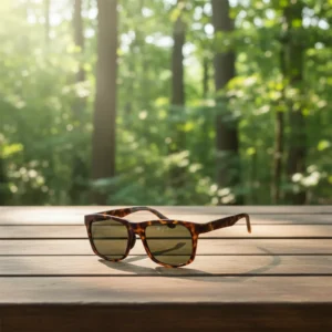 Fashion Glass Lens TR90 Polarized Sunglasses for Men Classic Retro Full Rim UV400 Protection logo Custom