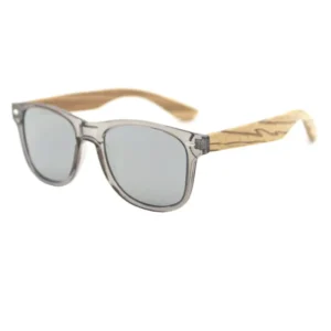 Fashion Handmade CE UV400 Custom LOGO Zebra Wood Sun Glasses Wood Customize Mens Bamboo Wooden Shades Sunglasses