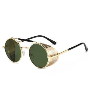 Fashion High Quality Retro Sun Shades Unisex Metal Frame Sun Glasses