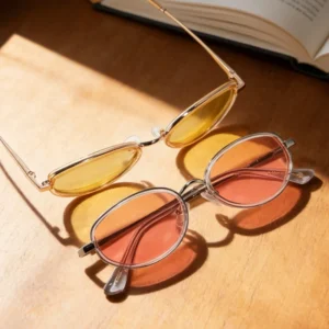 Fashion High Quality Small Round TR Metal Sunglasses Women Full Frame Polarized Metal TR Acetate Metal Sunglasses