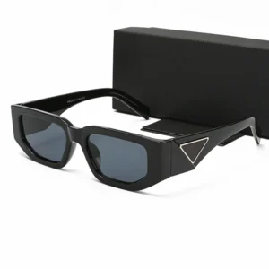 Fashion Luxury Designer Sunglasses Men Trendy Black Square Shades Sun Glasses for Women