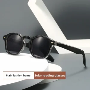 Fashion Men Women High Quality Spectacles Full Frame Full Rim Sun Reading Glasses for Unisex Fashion Anti-Uv Custom Logo