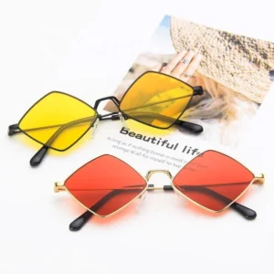 Fashion Metal Sunglasses Unisex Ocean Lenses Oversized