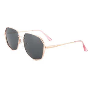 Fashion Metal Sunglasses Women Custom logo Trendy Sun Glasses Gafa Men Polarized Design