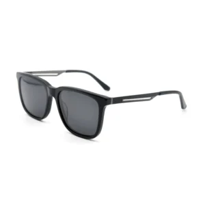 Fashion Neutral Classic Acetate Frame Sunglasses with Polarized UV Protection for Both Men and Women