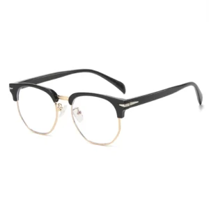 Fashion New Men’s and Women’s Outdoor Travel Sunscreen Half Frame Polarizing Sunglasses